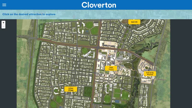 Cloverton Web 360 — interactive web experience