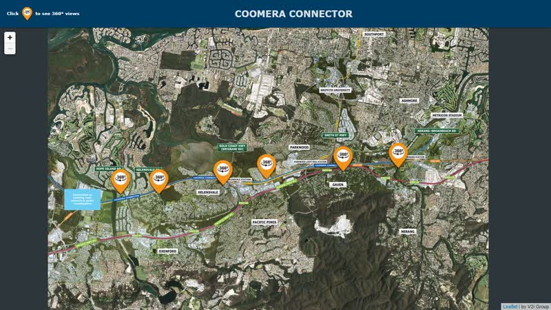 Coomera Connect Web 360 — interactive web experience