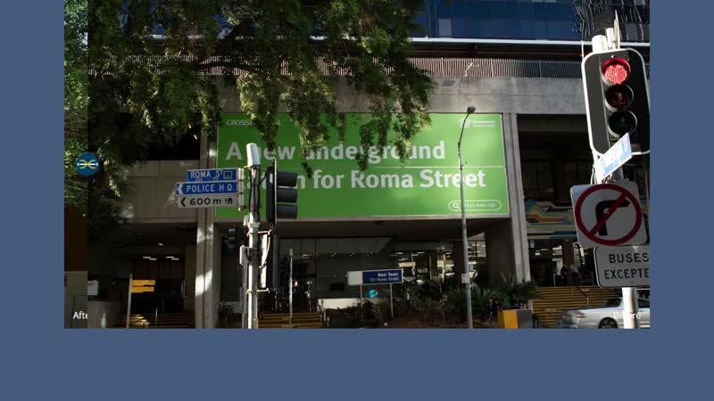 Cross River Rail - Roma Street Web Slider — interactive web experience