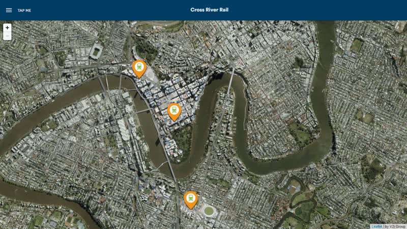 Cross River Rail - Site Web 360 — interactive web experience