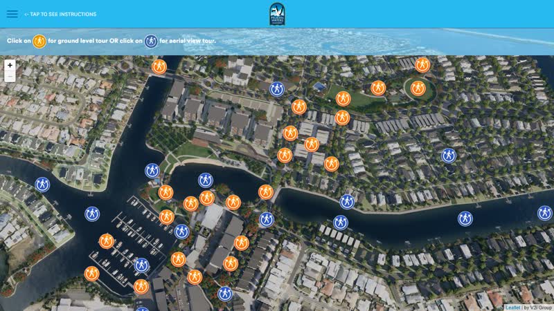 Pelican Waters Web 360 — interactive web experience